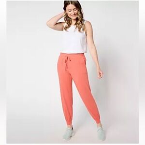 AnyBody Cozy Knit Luxe Jogger Pants - Size Medium